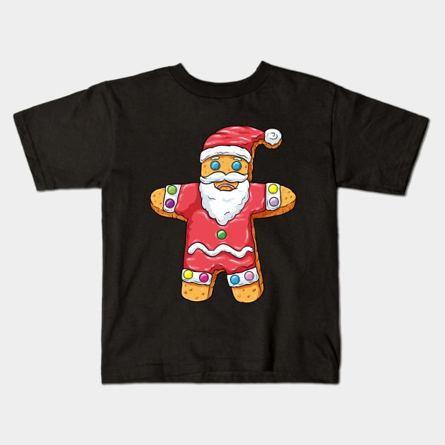 Tasty gingerbread man Kids T-Shirt by Markus Schnabel